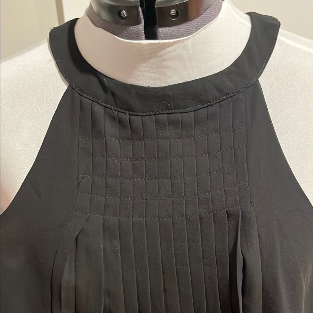 Elegant Black Sleeveless Top